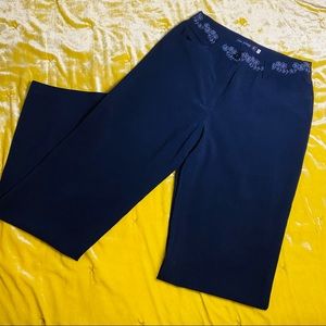 Vintage style black pants